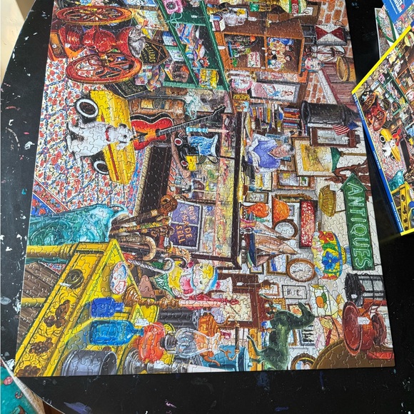 White Mountain Antique Store Puzzle 3/$20 - Picture 2 of 2